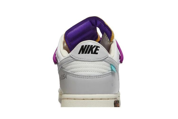 Кроссовки Off-White x Nike Dunk Low 'Lot 28 of 50'