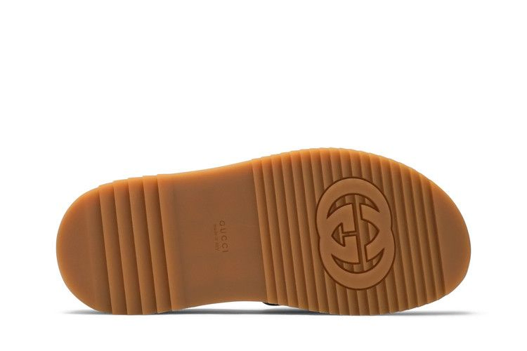 Сандалии Gucci Wmns Platform Slide Sandal 'Allover GG Denim'