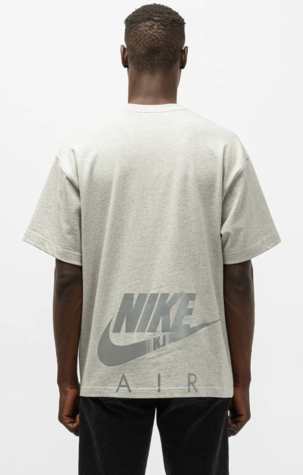 Футболка Nike x Kim Jones Short Sleeved Tee Grey
