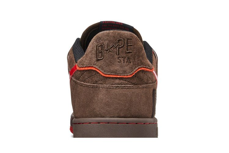 Кроссовки BAPE Sk8 Sta 'Brown Red'