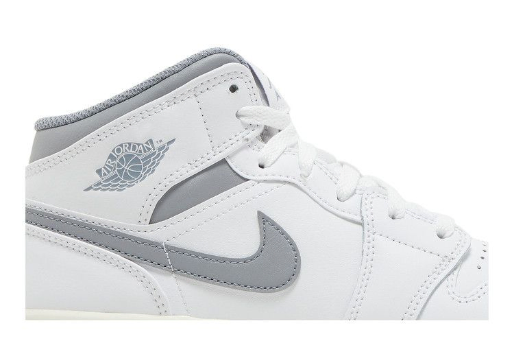 Кроссовки Air Jordan 1 Mid GS 'Neutral Grey'