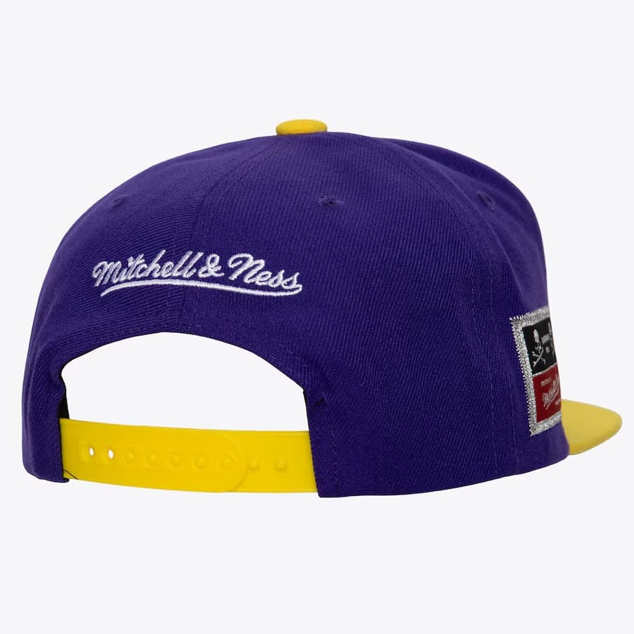 Mitchell-Ness-Purple-Yellow-Mastermind-Snapback-Hat-1