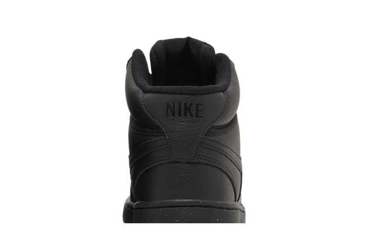 Кроссовки Nike Court Vision Mid Next Nature 'Triple Black'