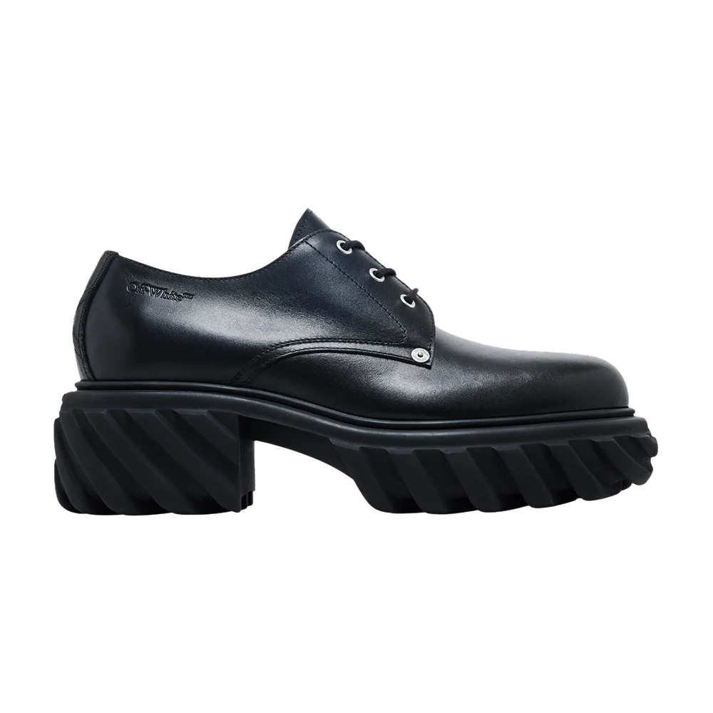 Кроссовки Off-White Exploration Almond Toe Derby 'Black'