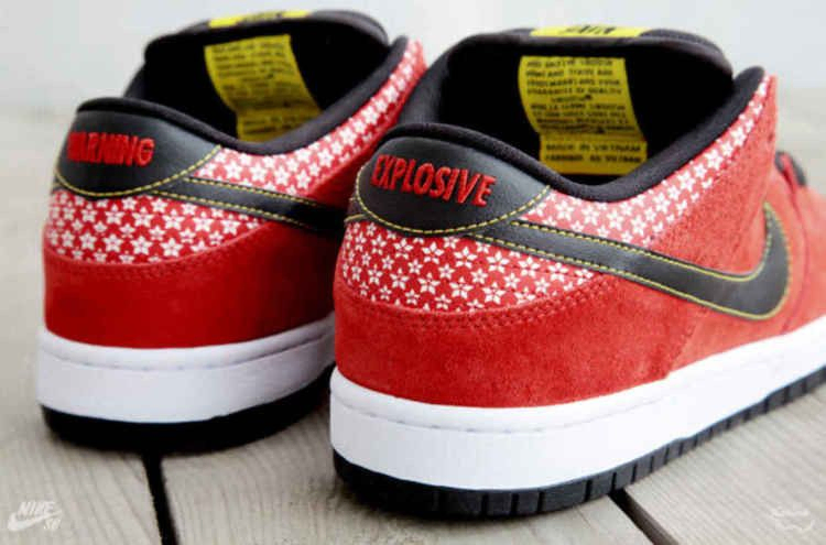 Кроссовки Nike Dunk Low Premium SB 'Firecracker'
