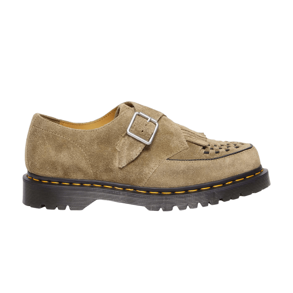 Кроссовки Dr. Martens Ramsey Suede Kiltie Buckle Creepers 'Savannah Tan'