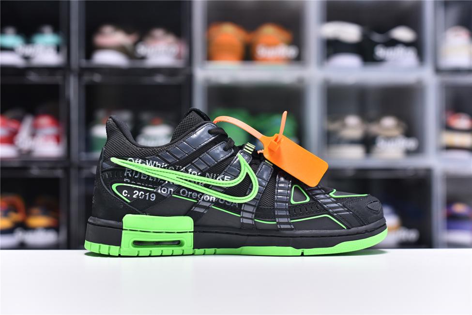 Кроссовки Off-White x Nike Air Rubber Dunk 'Green Strike'
