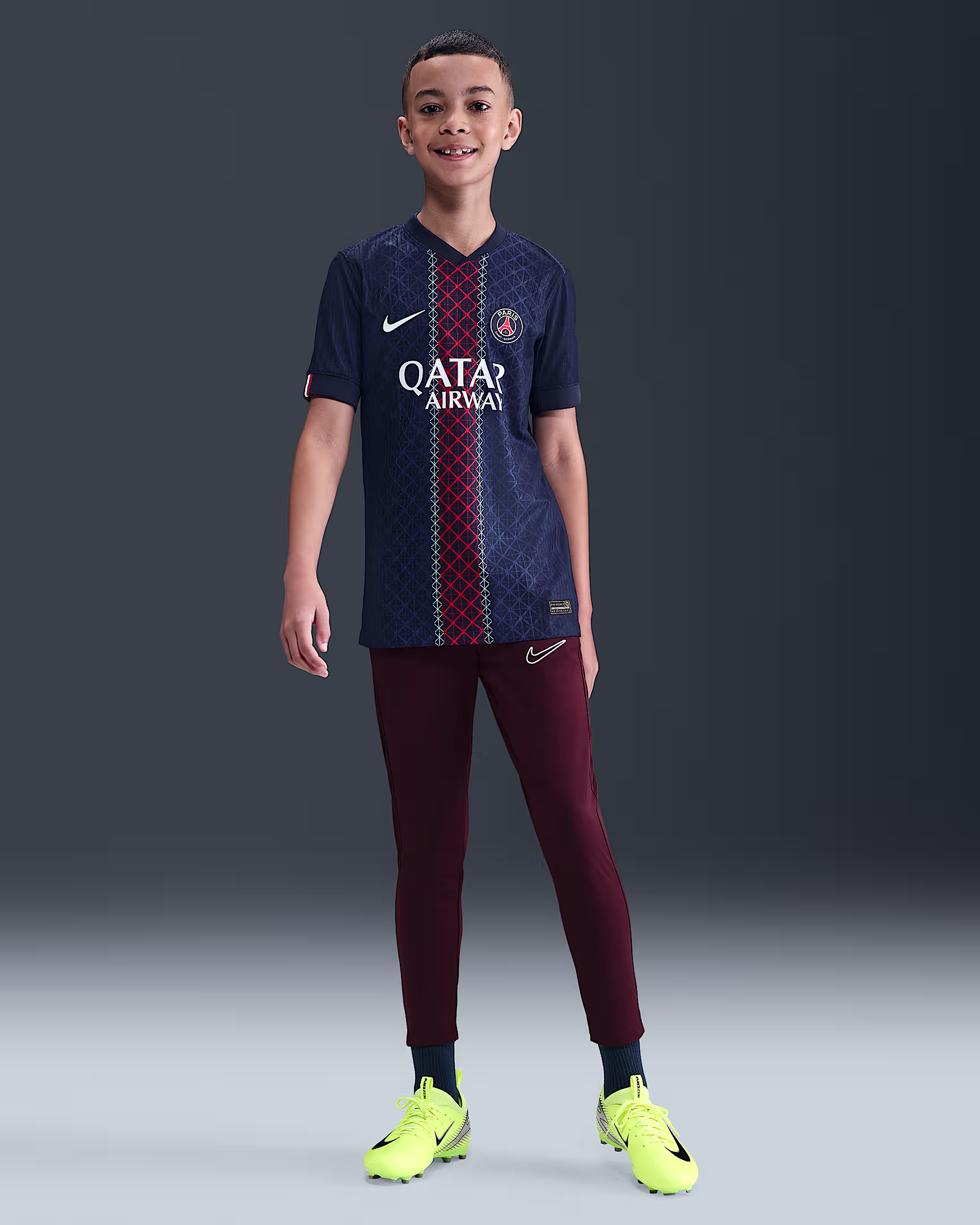 Детское футбольное джерси Paris Saint-Germain 2025/26 Match Home