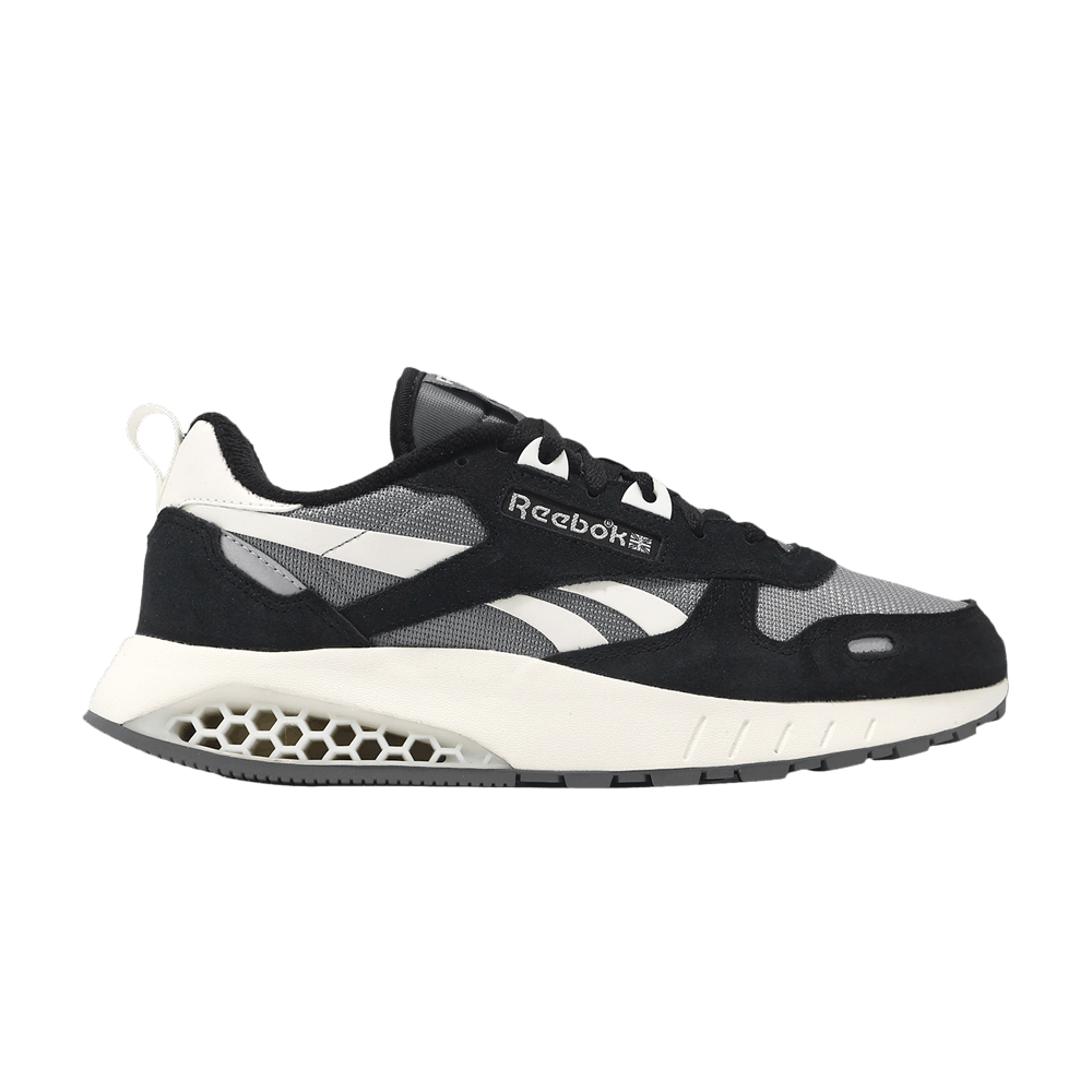 Кроссовки Reebok Classic Leather Hexalite 'Black Pure Grey'