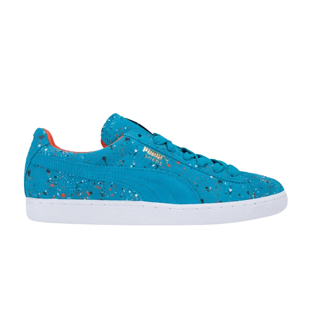 Кроссовки Puma Suede Classic 'Splatter Blue'