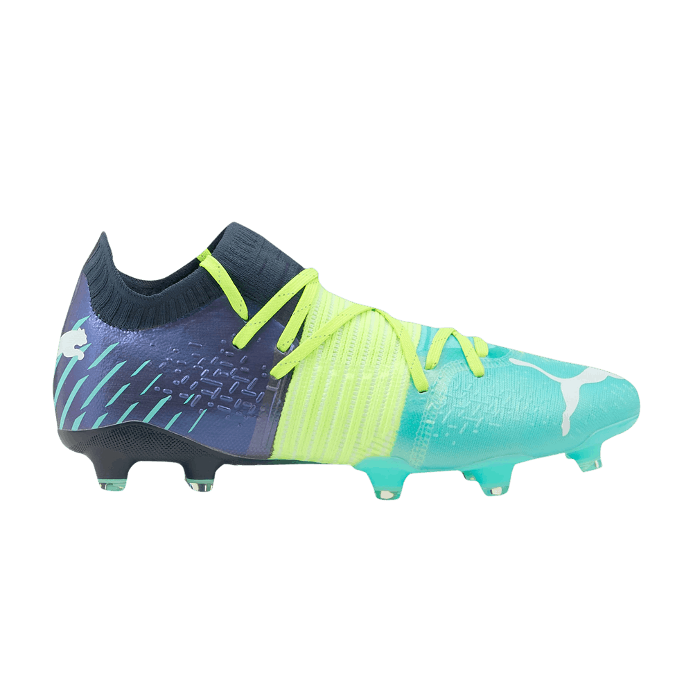 Кроссовки Puma Future Z 1.2 FG AG 'Green Glare Elektro Aqua'