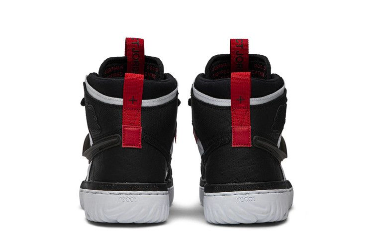 Кроссовки Air Jordan 1 React High 'Black White'