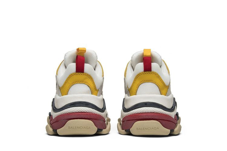 Кроссовки Balenciaga Wmns Triple S Trainer 'White Yellow' 2018