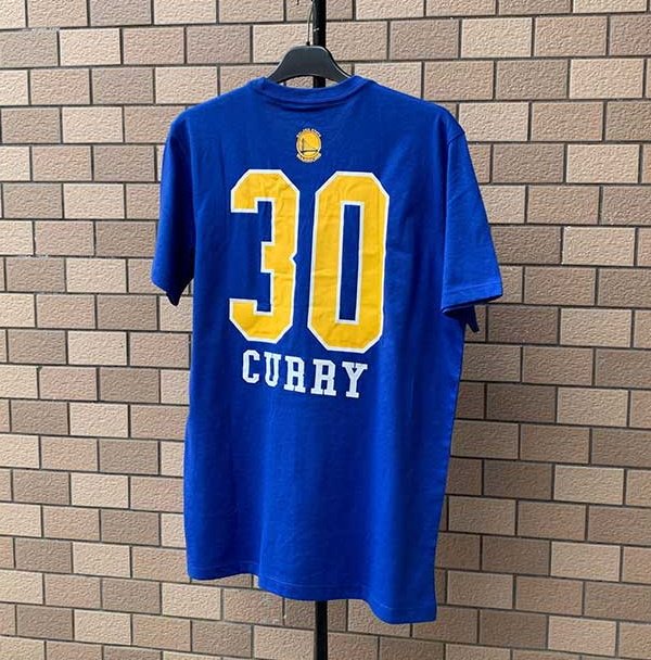 Футболка 2020 NBA Golden State Warriors Curry 30 Blue