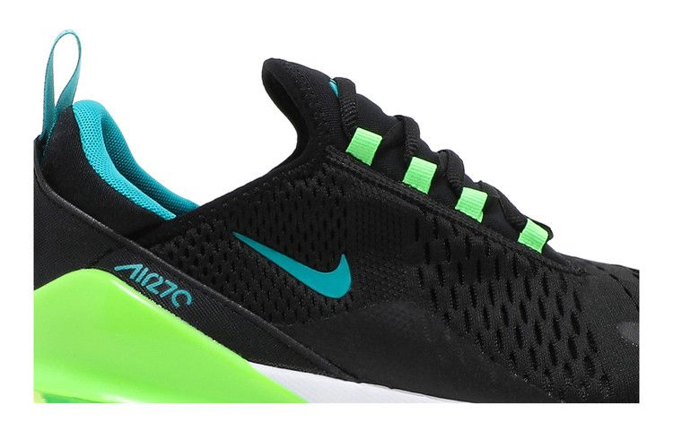 Кроссовки Nike Air Max 270 'Black Green Strike'