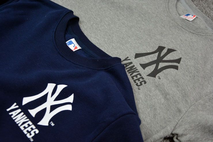 Свитшот NY Yankees Baseball MLS Sweatshirt Retro