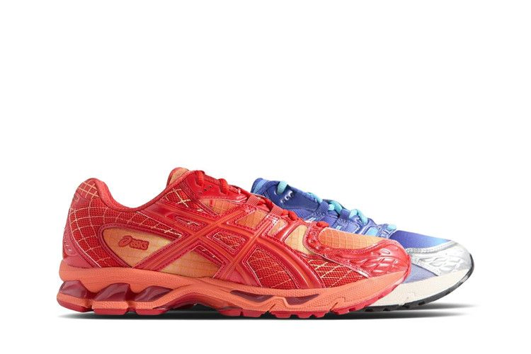 Кроссовки Marvel vs. Capcom x Kith x ASICS Gel Nimbus 10.1 'Double Box - Iron Man vs. Mega Man' With Comic Book