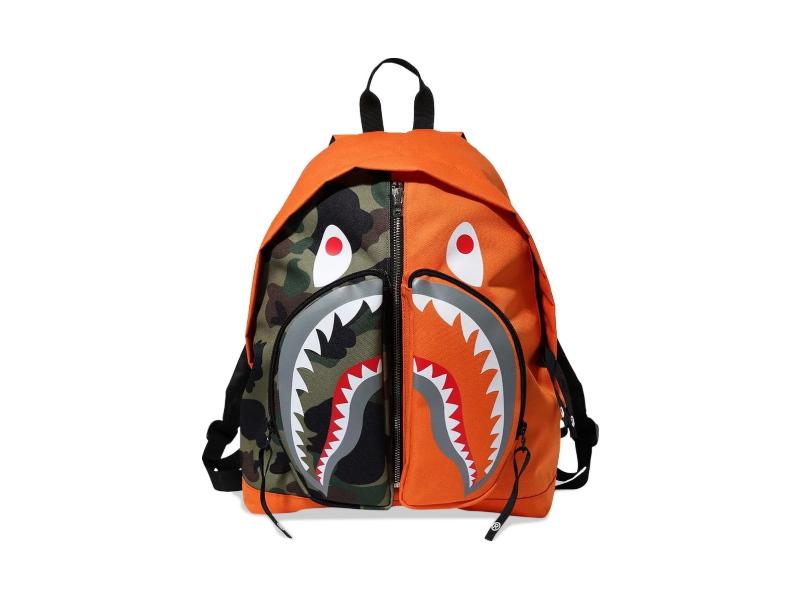 Рюкзак BAPE 1st Camo Shark Day Pack Orange