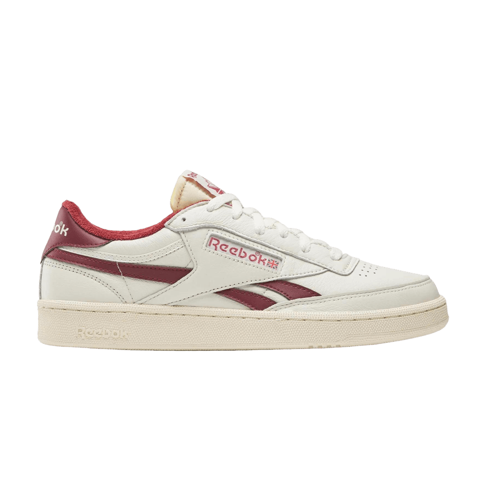 Кроссовки Reebok Club C Revenge Vintage 'Vintage Chalk Classic Burgundy'