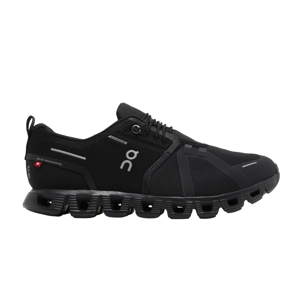Krossovki-ON-Wmns-Cloud-5-Waterproof-All-Black