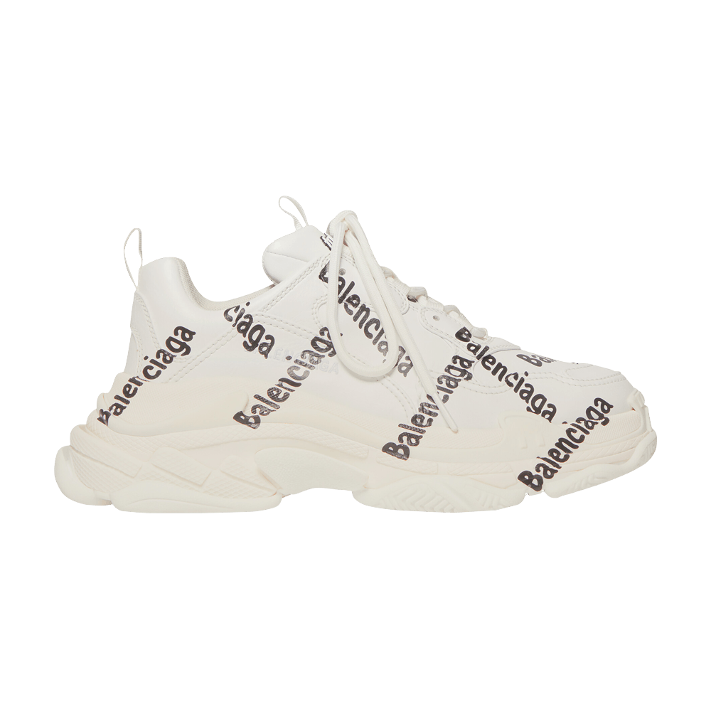 Кроссовки Balenciaga Wmns Triple S 'Logotype - White'