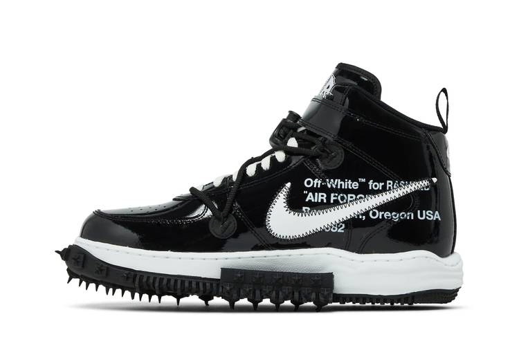 Кроссовки Off-White x Nike Air Force 1 Mid SP Leather 'Sheed'