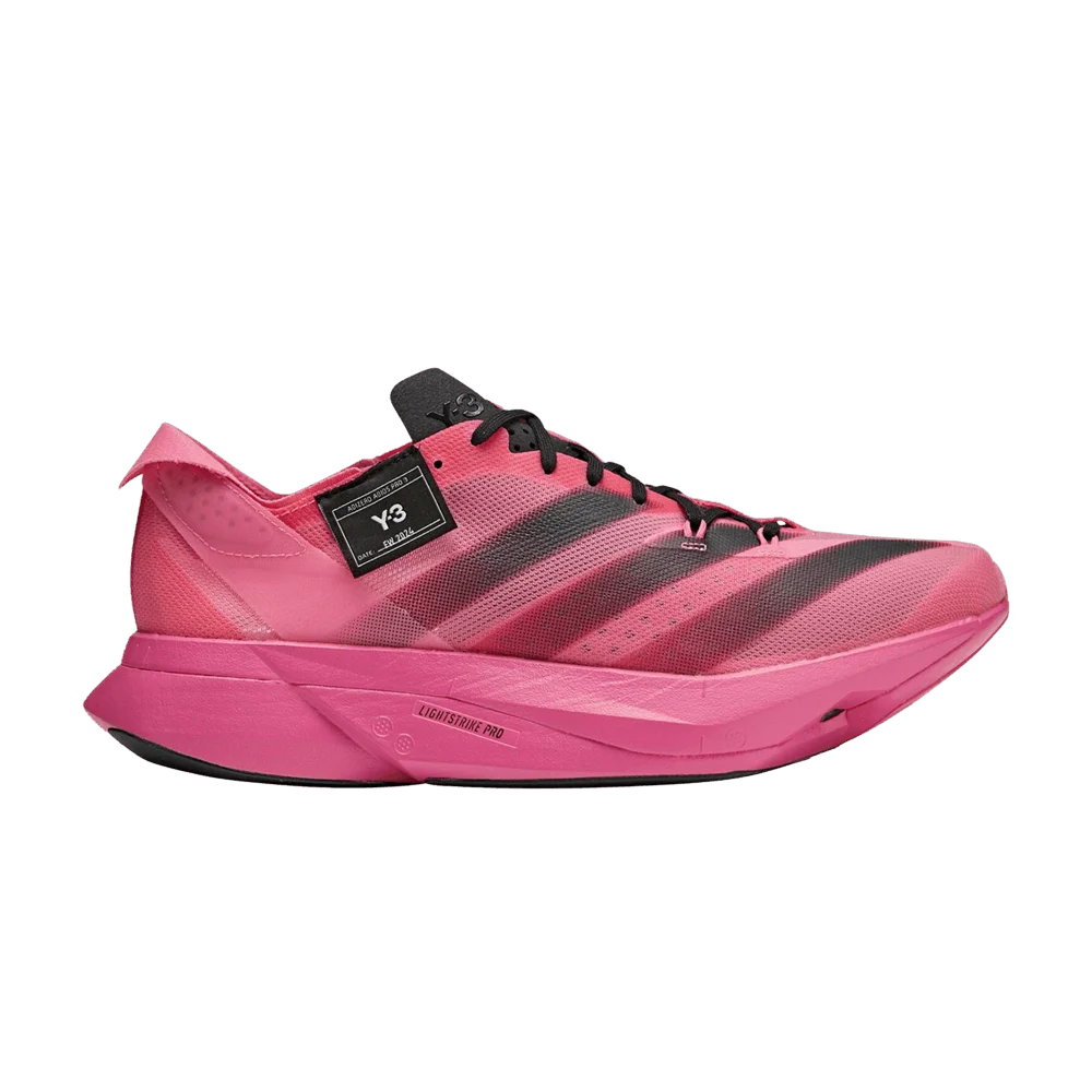 Кроссовки adidas Y-3 Adizero Adios Pro 3 'Semi Solar Pink'