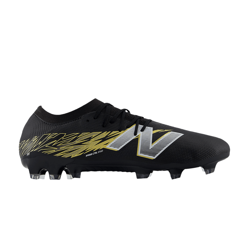 Кроссовки New Balance Furon V8 Elite FG 'Black Metallic Gold'