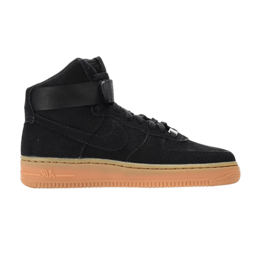 Krossovki-Nike-Wmns-Air-Force-1-High-Black-Suede-Gum