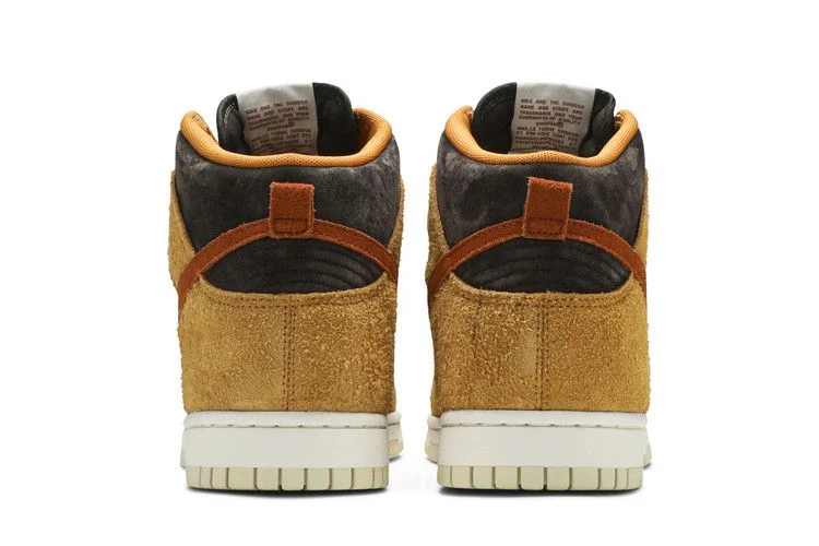Кроссовки Nike Dunk High Premium 'Dark Curry'