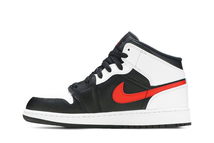Кроссовки Air Jordan 1 Mid GS 'Chile Red'