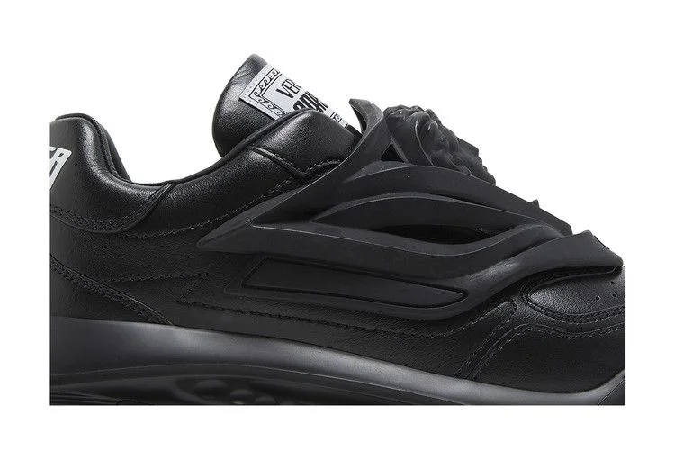 Кроссовки Versace Odissea Caged Rubber Medusa Sneaker 'Triple Black'