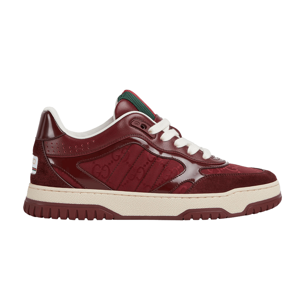Кроссовки Gucci Wmns Re-Web Sneaker 'GG Canvas - Rosso Ancora'