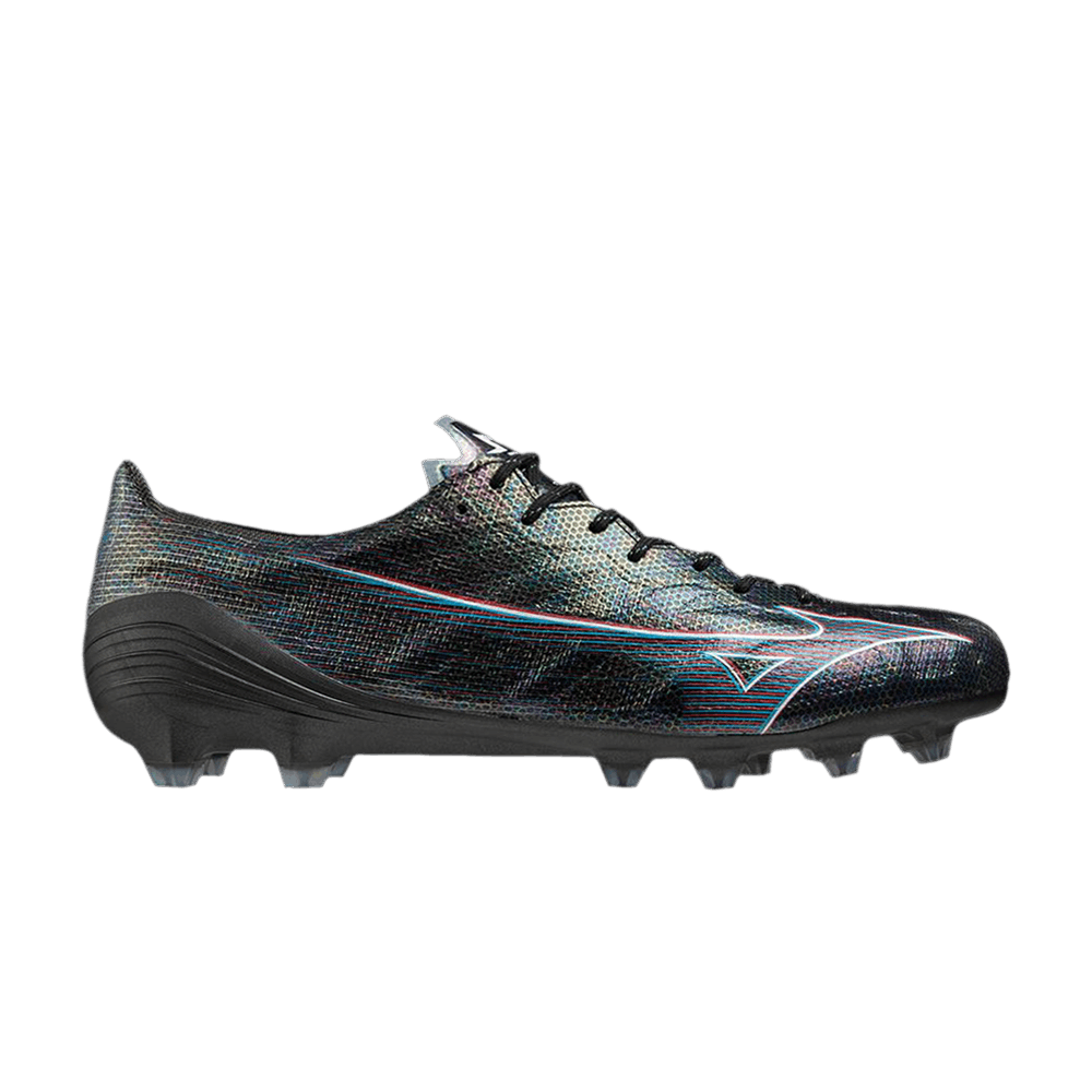 Кроссовки Mizuno Alpha Japan 'Black Ignition Red'