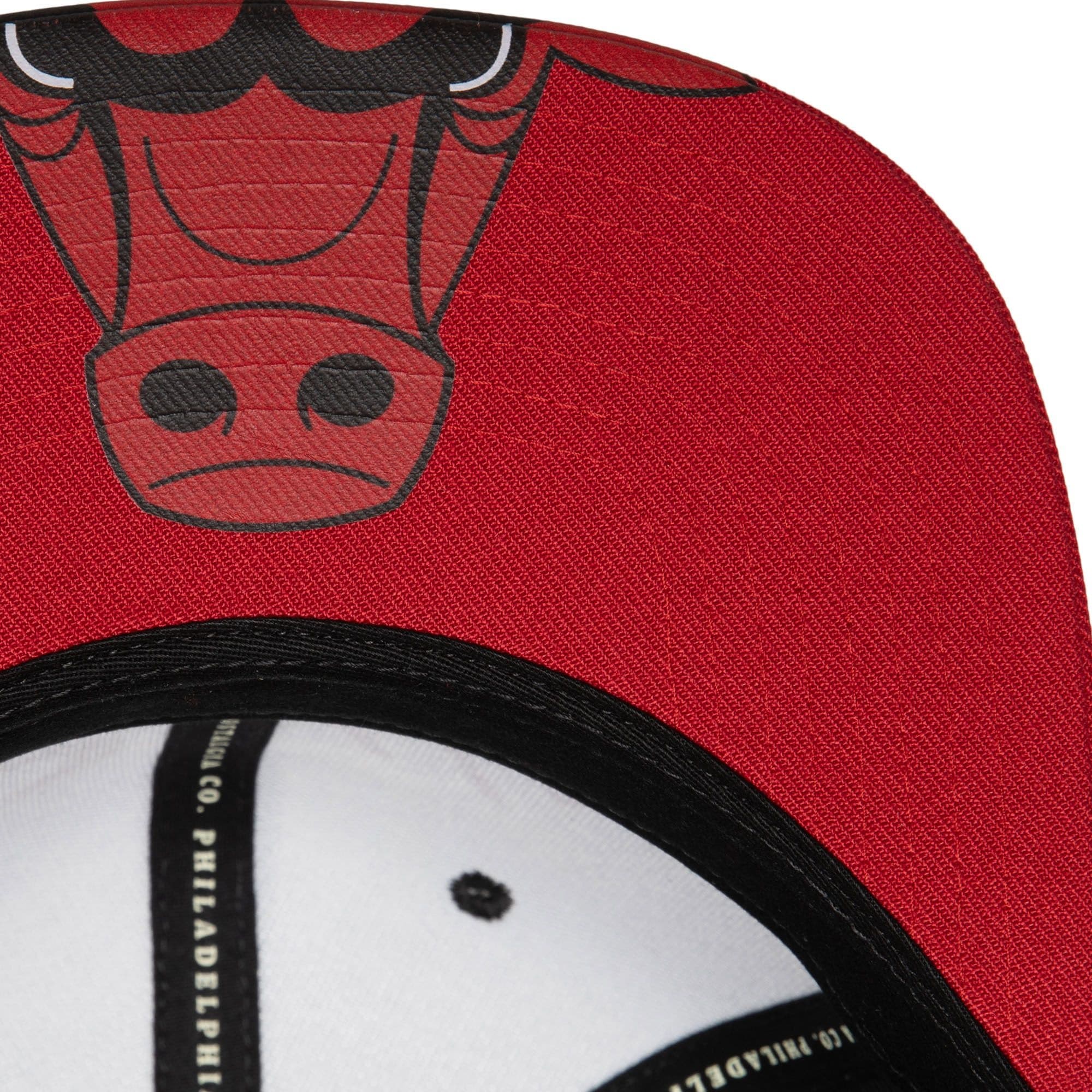 Бейсболка Mitchell & Ness Big Mouth Snapback Chicago Bulls Hat