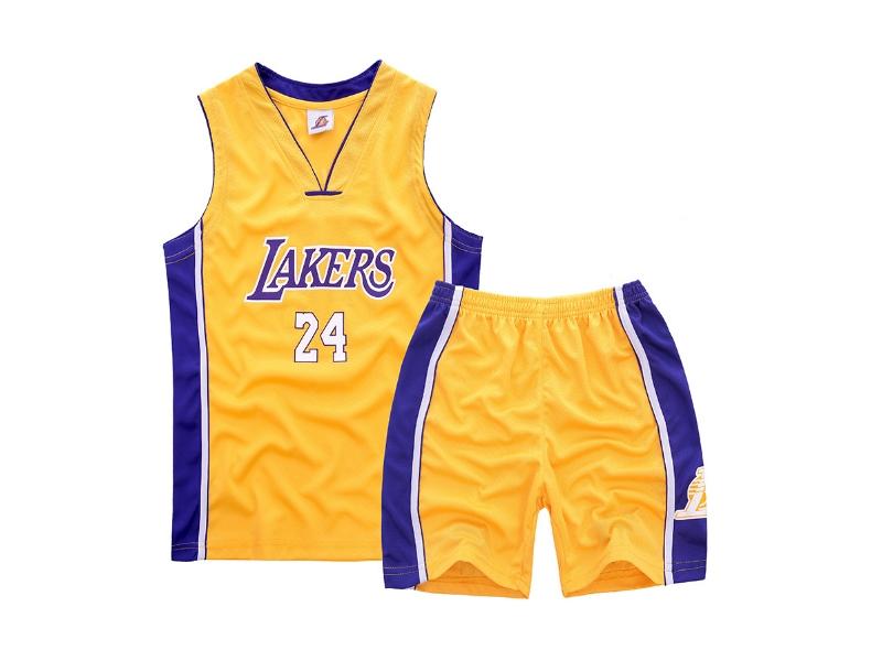 Форма детская LA Lakers 24 жёлтая