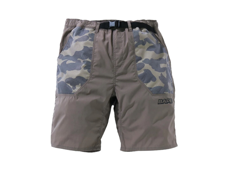 Спортивные шорты BAPE 1st Camo Pocket Shorts Gray