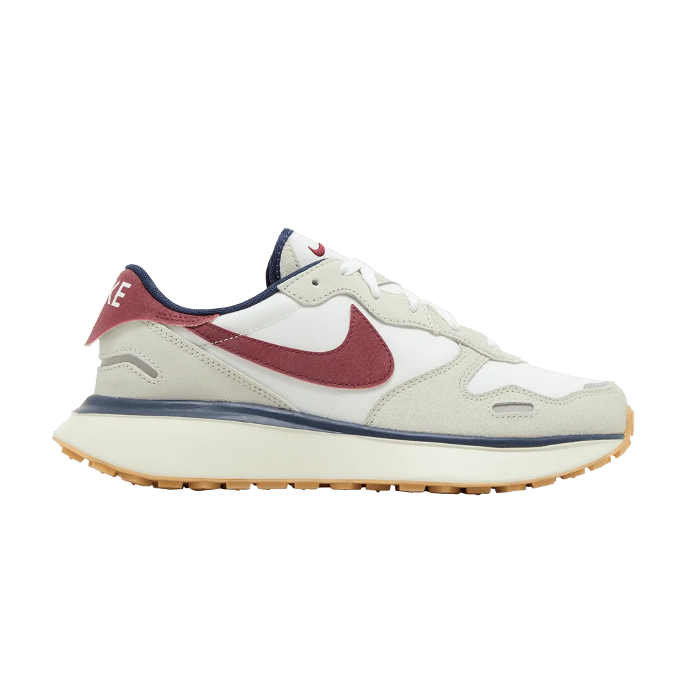 Krossovki-Nike-Wmns-Phoenix-Waffle-Light-Bone-Team-Red