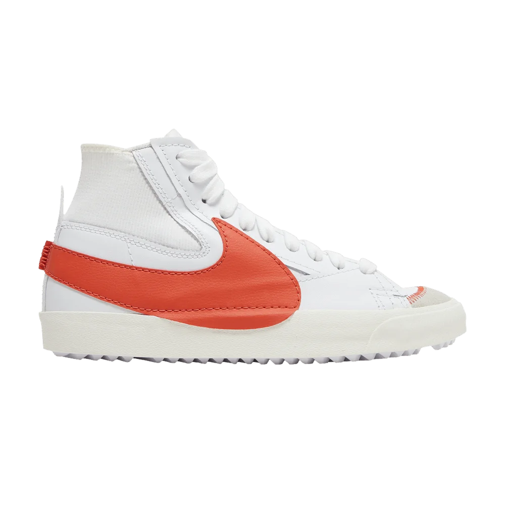 Krossovki-Nike-Blazer-Mid-77-Jumbo-White-Total-Orange