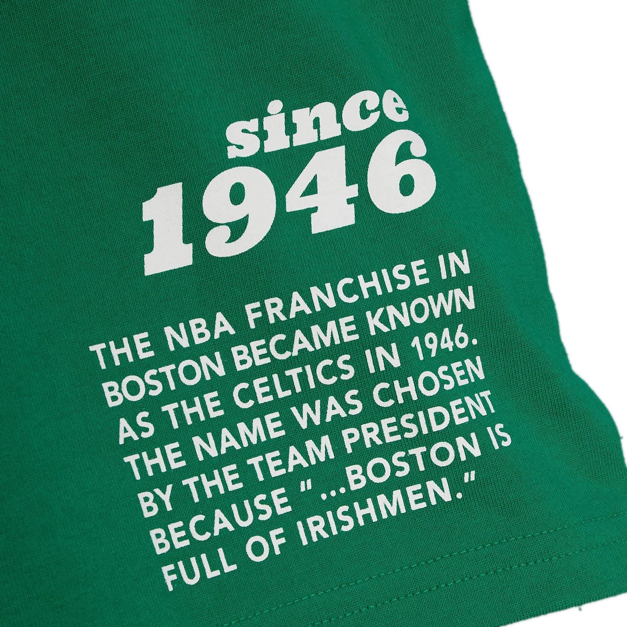 Футболка Mitchell & Ness Team Origins SS Top Boston Celtics T-Shirt