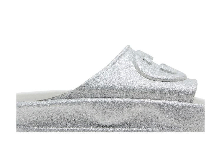 Сандалии Gucci Wmns Slide Sandal 'Interlocking G - Silver'