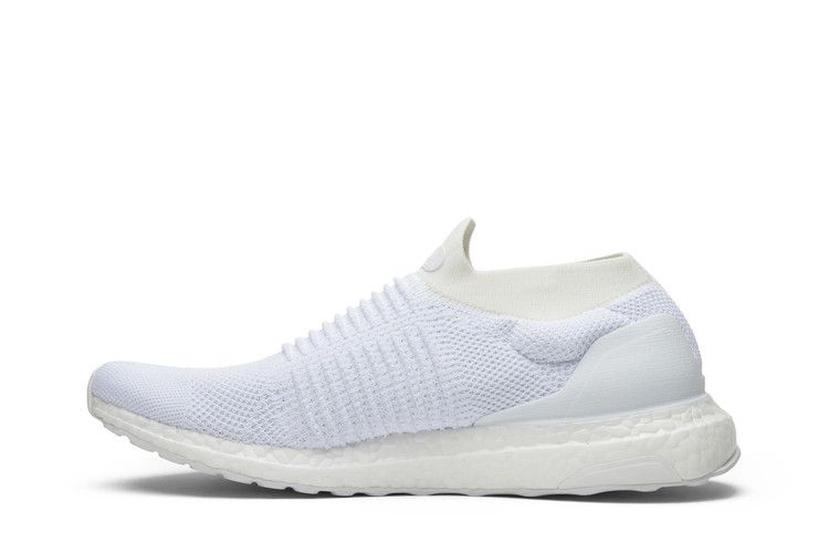 Кроссовки Adidas UltraBoost Laceless 'Triple White'