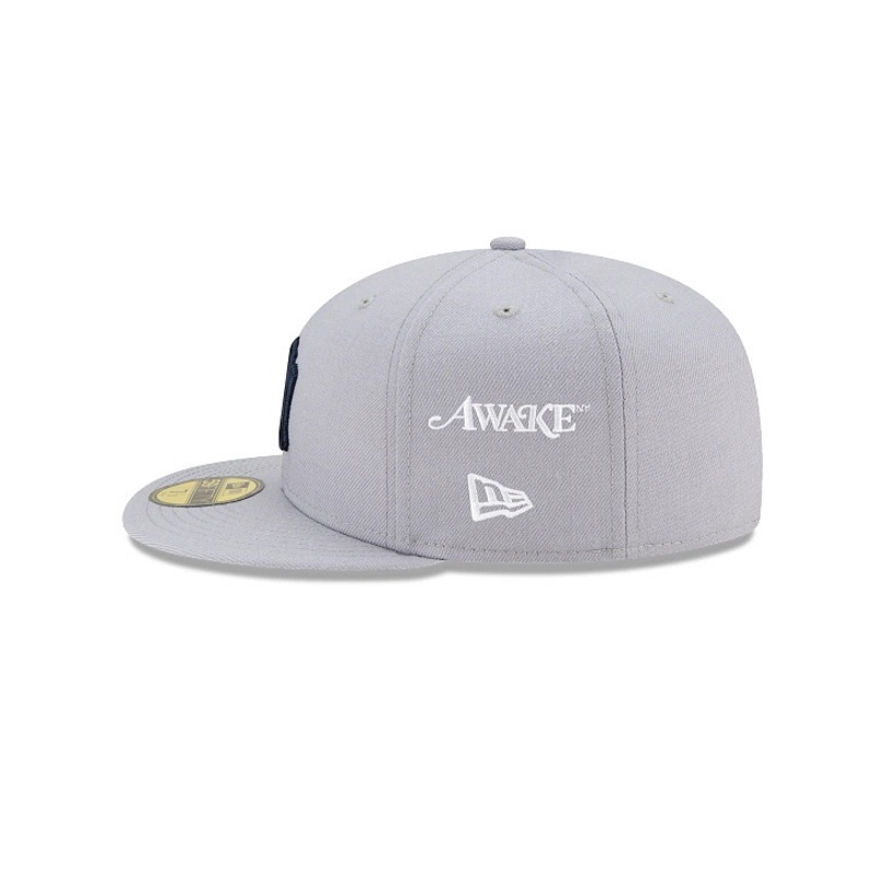 Кепка Awake Subway Series New York Yankees New Era Fitted Cap Gray