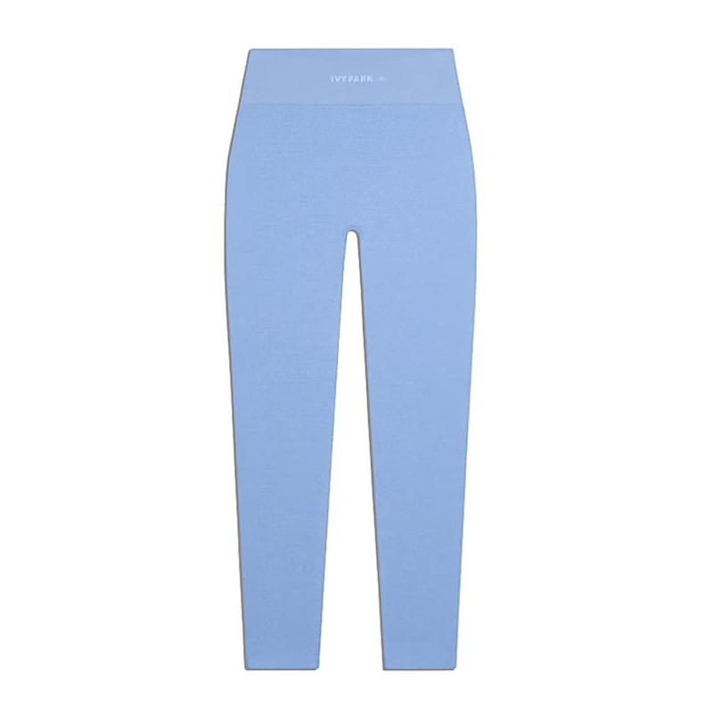 Тайтсы adidas Ivy Park 3-Stripes Terry Tights Light Blue