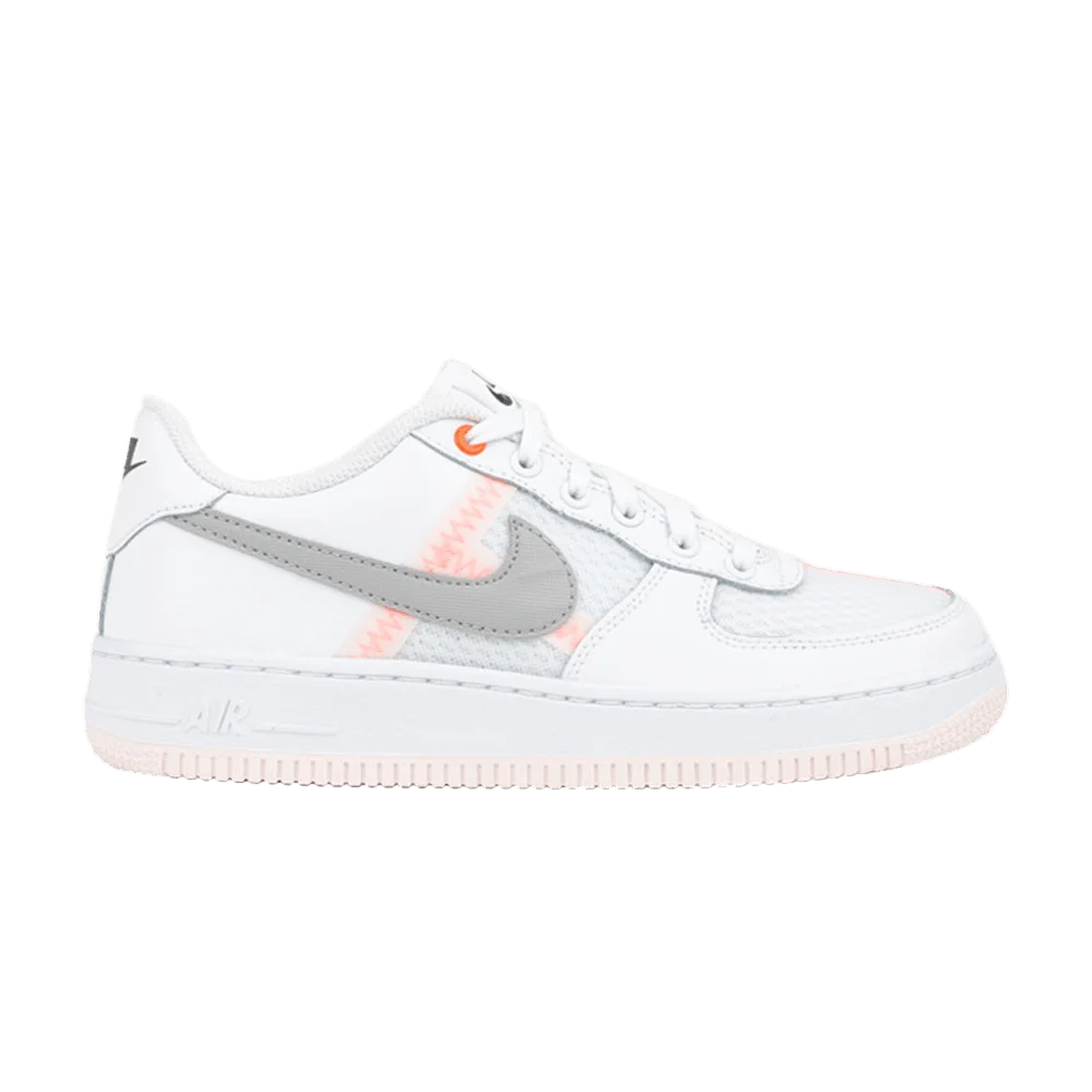 Krossovki-Nike-Air-Force-1-LV8-1-GS-White-Hyper-Crimson