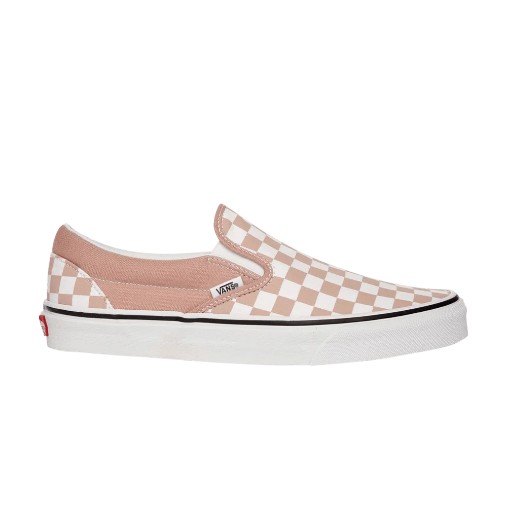 Vans-Classic-Slip-On-Checkerboard-Mahogany-Rose