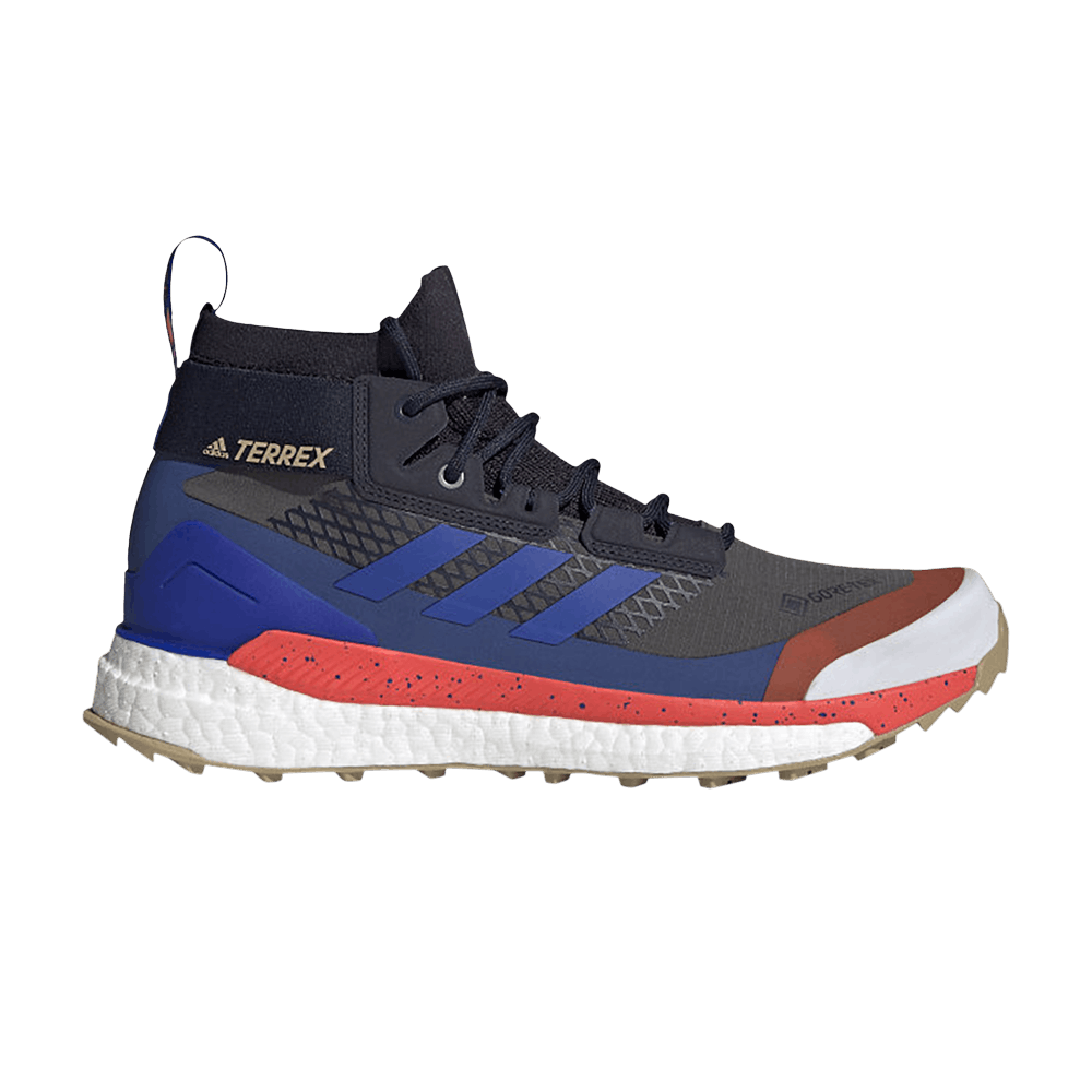 Кроссовки Adidas Terrex Free Hiker GTX 'Grey Bold Blue'