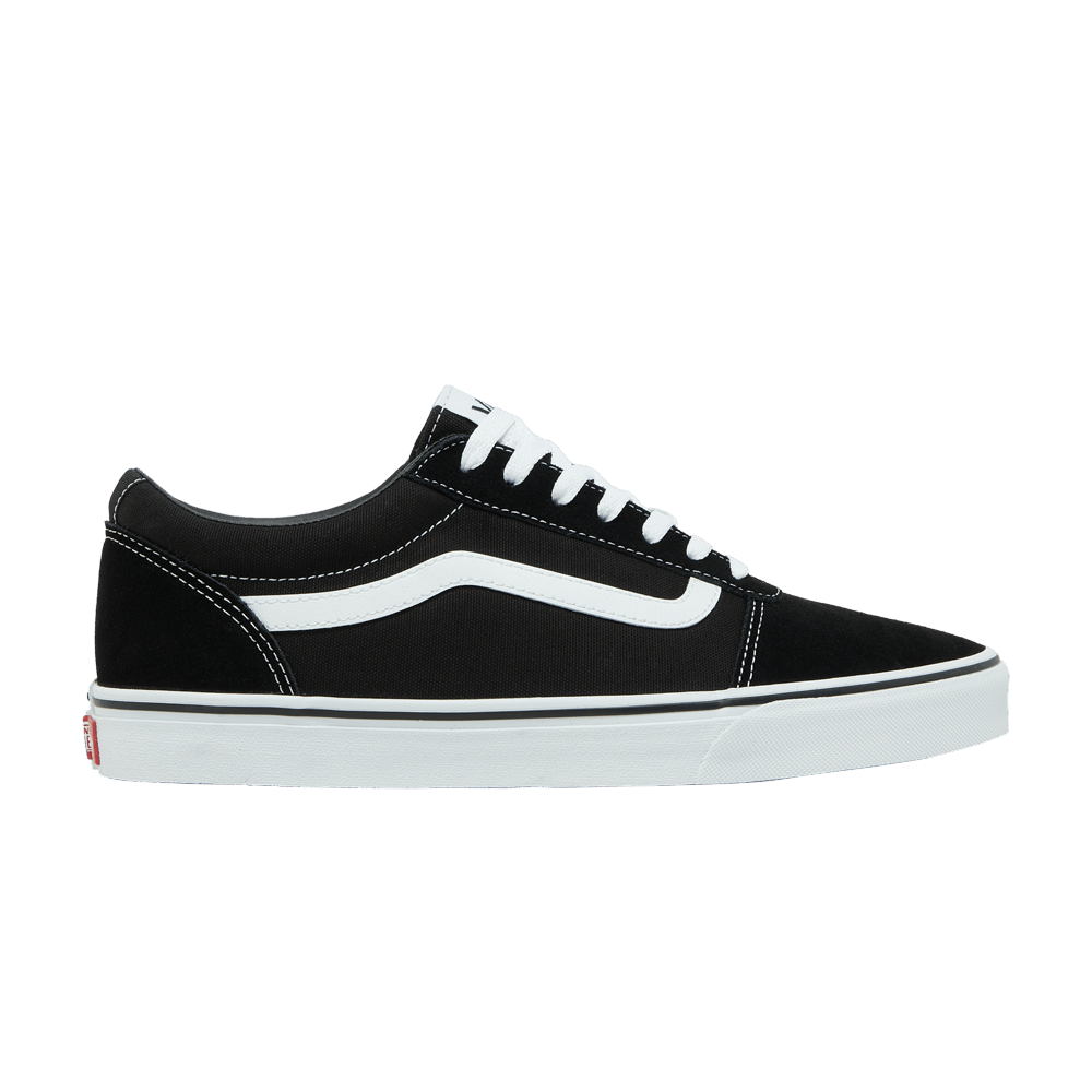 Vans Ward Suede Canvas 'Black White'
