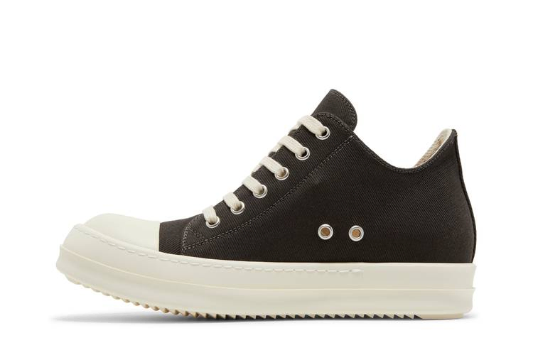 Rick Owens Wmns EDFU DRKSHDW Canvas Low 'Dark Dust'