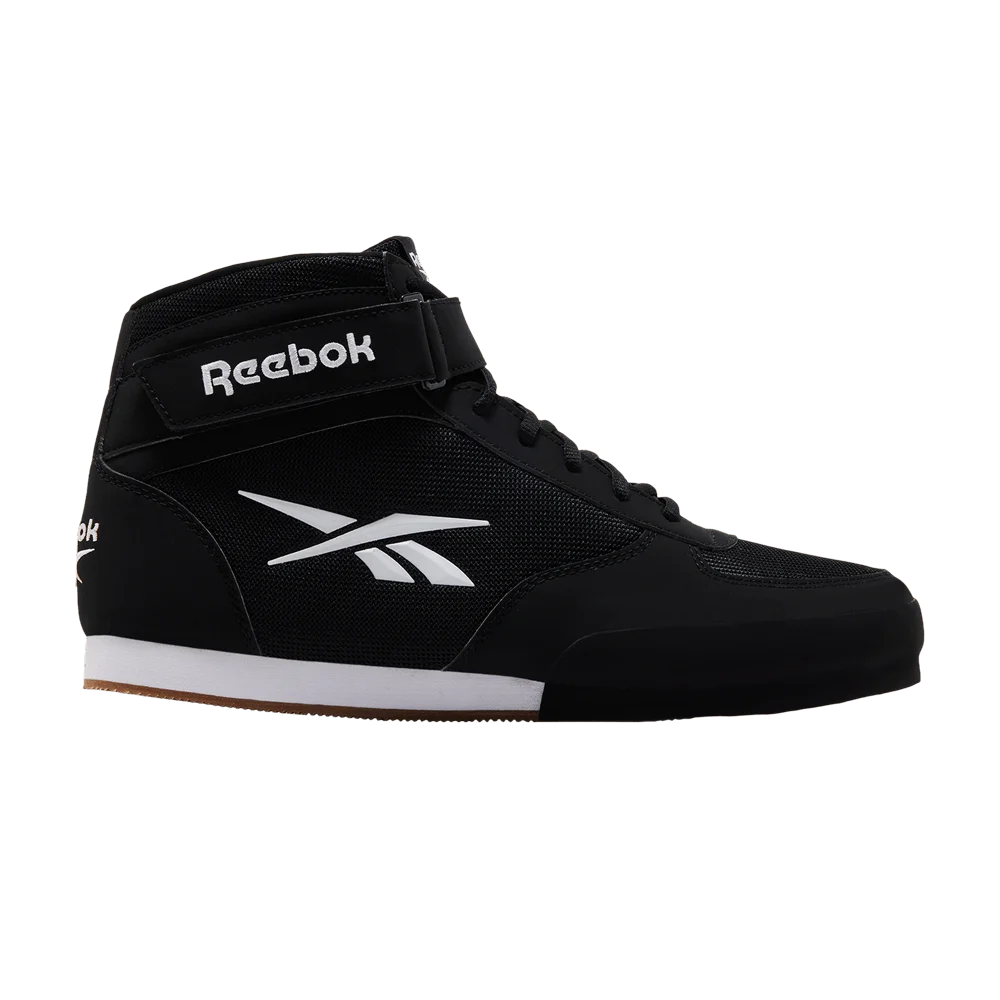 Кроссовки Reebok Boxing Mid 'Black White'